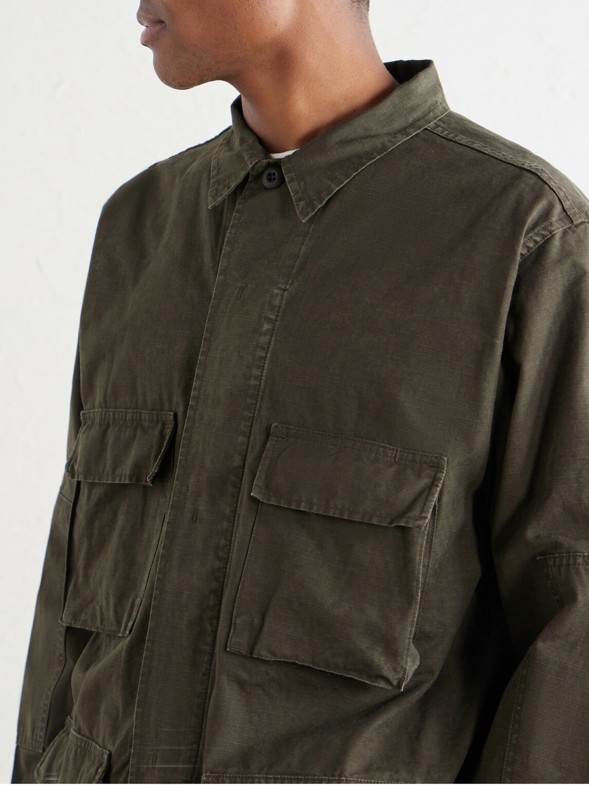 OrSlow - B.D.U Cotton-Ripstop Jacket - Green