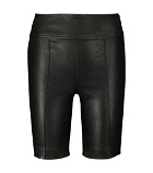 Helmut Lang - Leather biker shorts