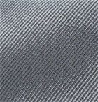 Giorgio Armani - 8cm Silk-Twill Tie - Men - Gray