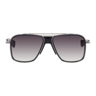 Dita Silver and Black Initiator Sunglasses