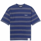 Neighborhood Men's Stripe T-Shirt in Navy