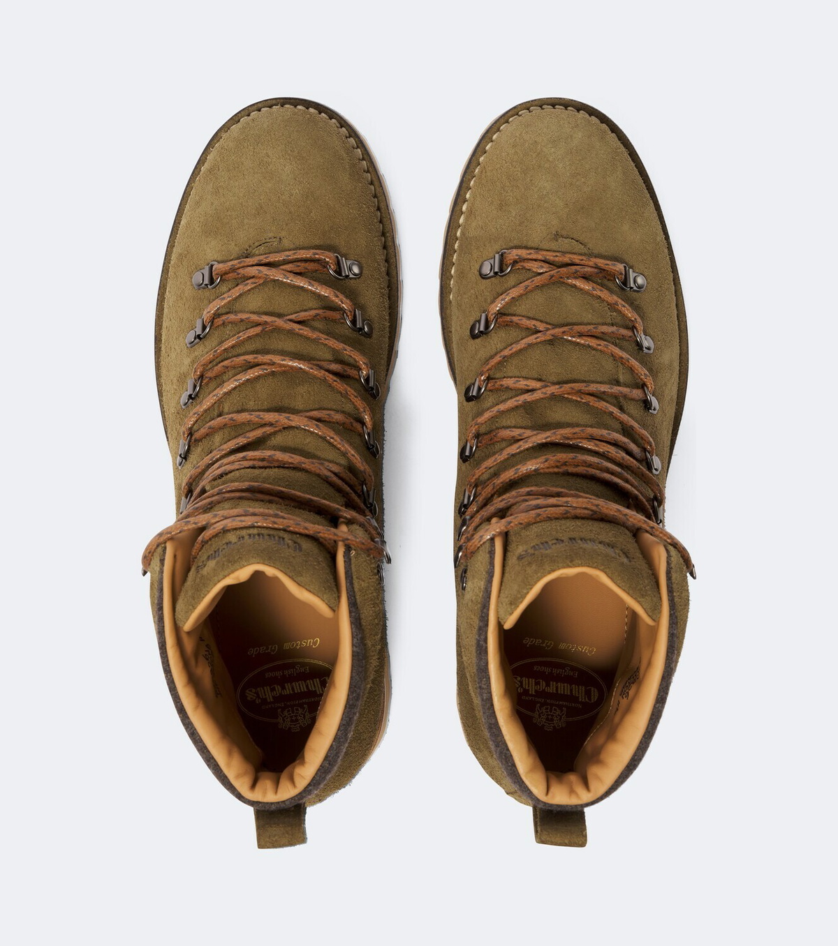 Church's Poulton suede lace-up boots