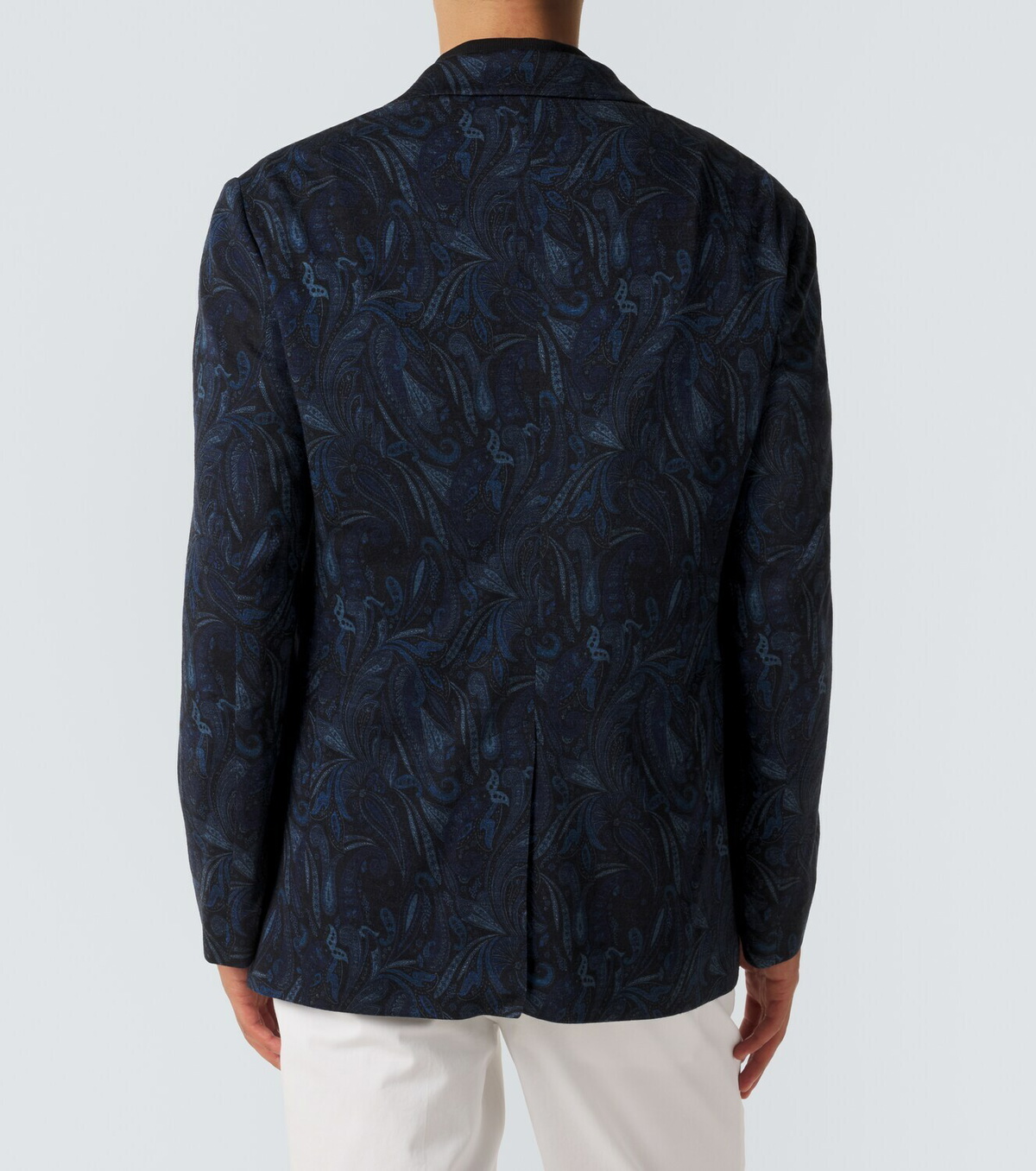 Etro Paisley wool-blend jacquard blazer