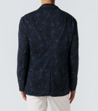 Etro Paisley wool-blend jacquard blazer