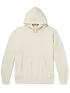 Les Tien - Garment-Dyed Cotton-Jersey Hoodie - Neutrals