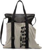 Rick Owens Black & Off-White Trolley Bag