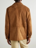 Loro Piana - Suede Field Jacket - Brown