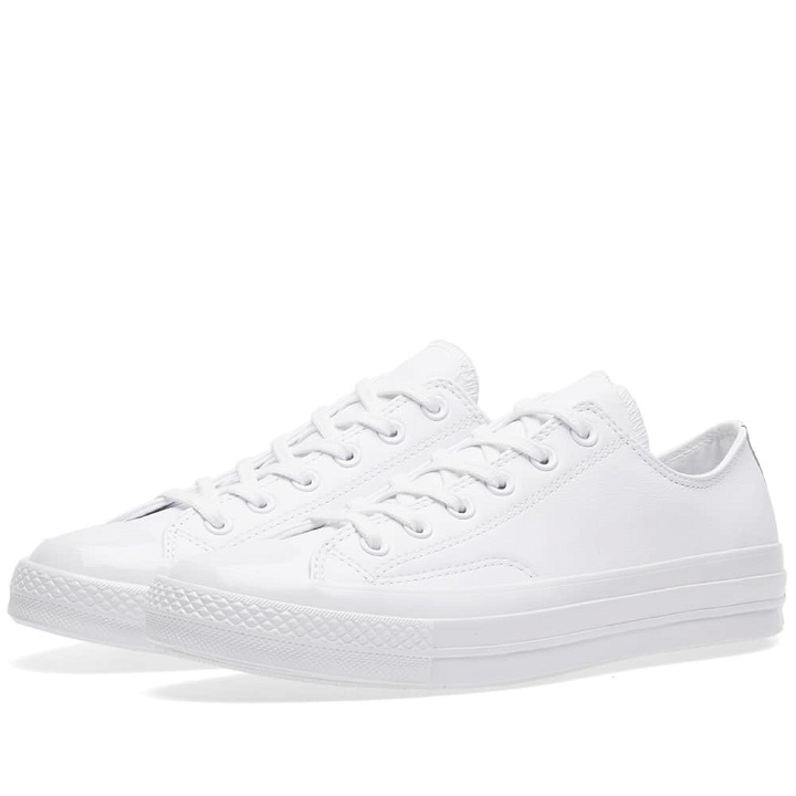 Photo: Converse Chuck Taylor 1970s Ox Leather White