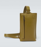 Loewe Vertical T Pocket leather shoulder bag