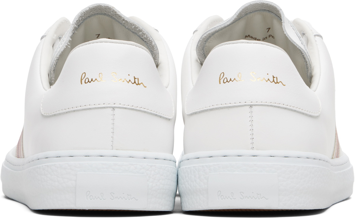 Paul Smith White Leather Hansen Sneakers