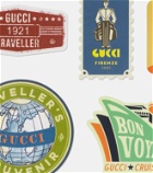 Gucci Gucci Traveller set of 10 luggage stickers
