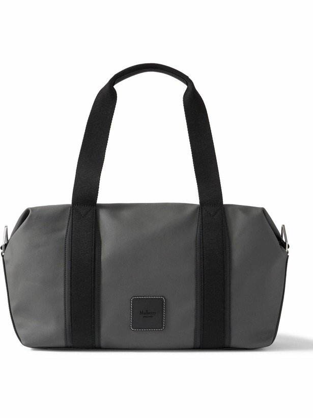 Photo: Mulberry - Dalston Leather-Trimmed Coated-Canvas Holdall