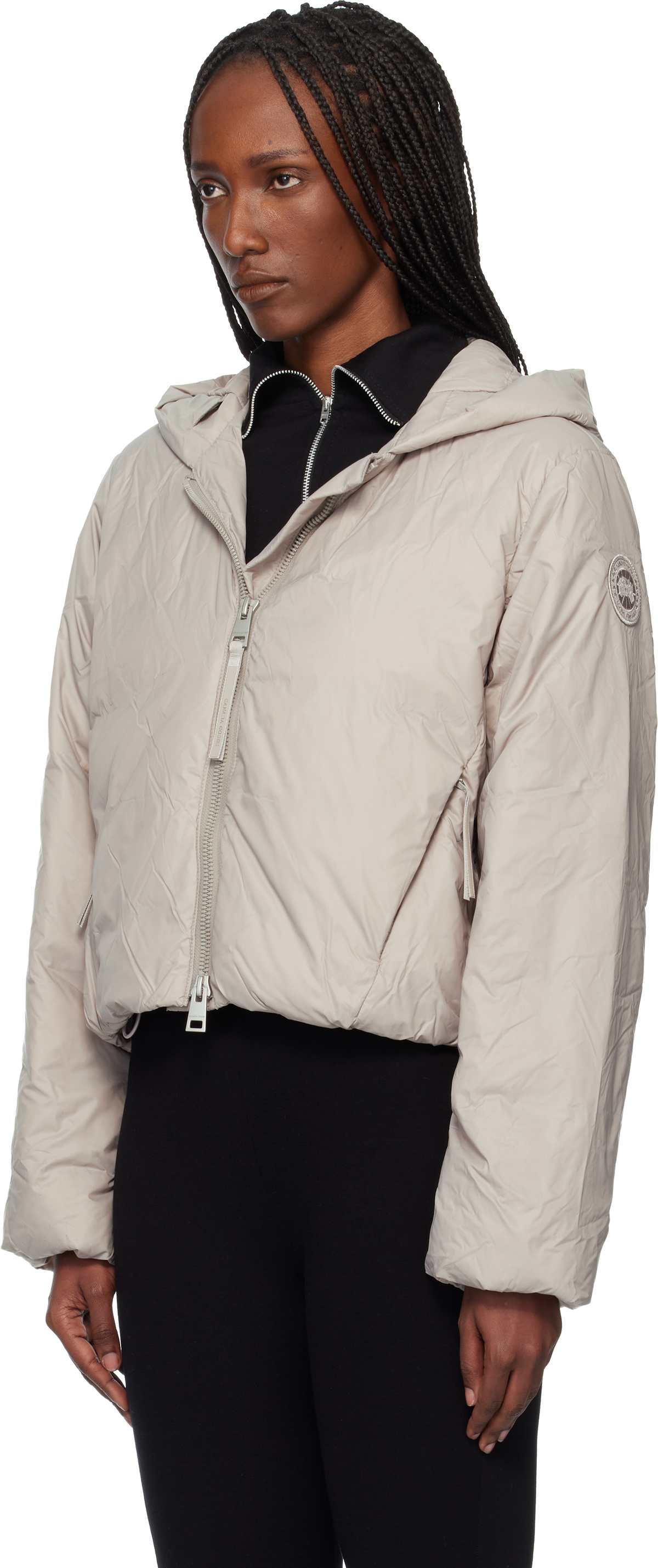 Canada Goose Gray Elba Down Jacket
