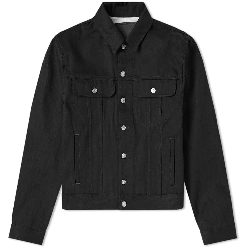 Acne Studios Tent Denim Jacket Black Acne Studios