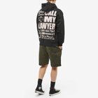 MARKET Men's 24Hr Lawyer Service Hoody in Black