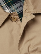 Polo Ralph Lauren - Logo-Print Cotton-Twill Coat - Neutrals