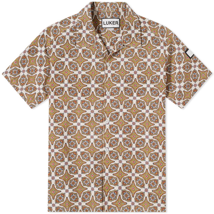 Photo: Luker by Neighborhood Short Sleeve Orient Shirt White