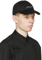 Givenchy Black Embroidered Cap
