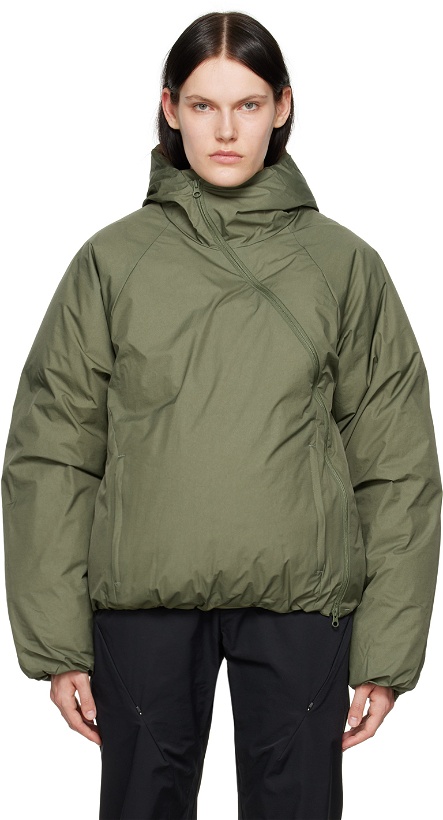 Photo: POST ARCHIVE FACTION (PAF) Green 5.0 Center Down Jacket