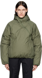 POST ARCHIVE FACTION (PAF) Green 5.0 Center Down Jacket