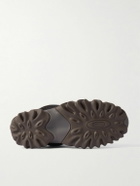 Oakley Factory - Rubber-Trimmed Suede Sneakers - Brown