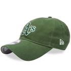 New Era Men's Oakland Athletics 9Twenty Adjustable Cap in Green