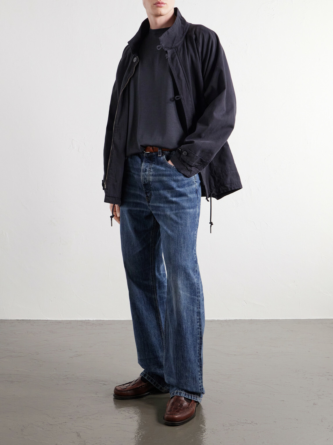 Graphpaper - Wool Sweater - Blue