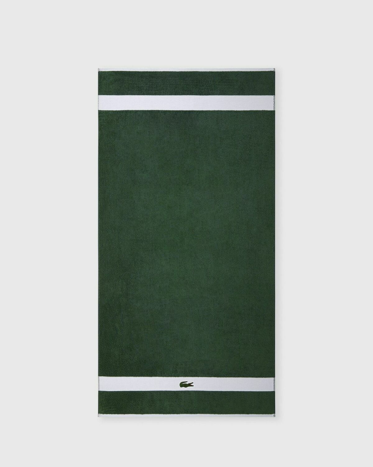 Lacoste Lcasual Towel 55 C Mx100 Cm Green Bathing