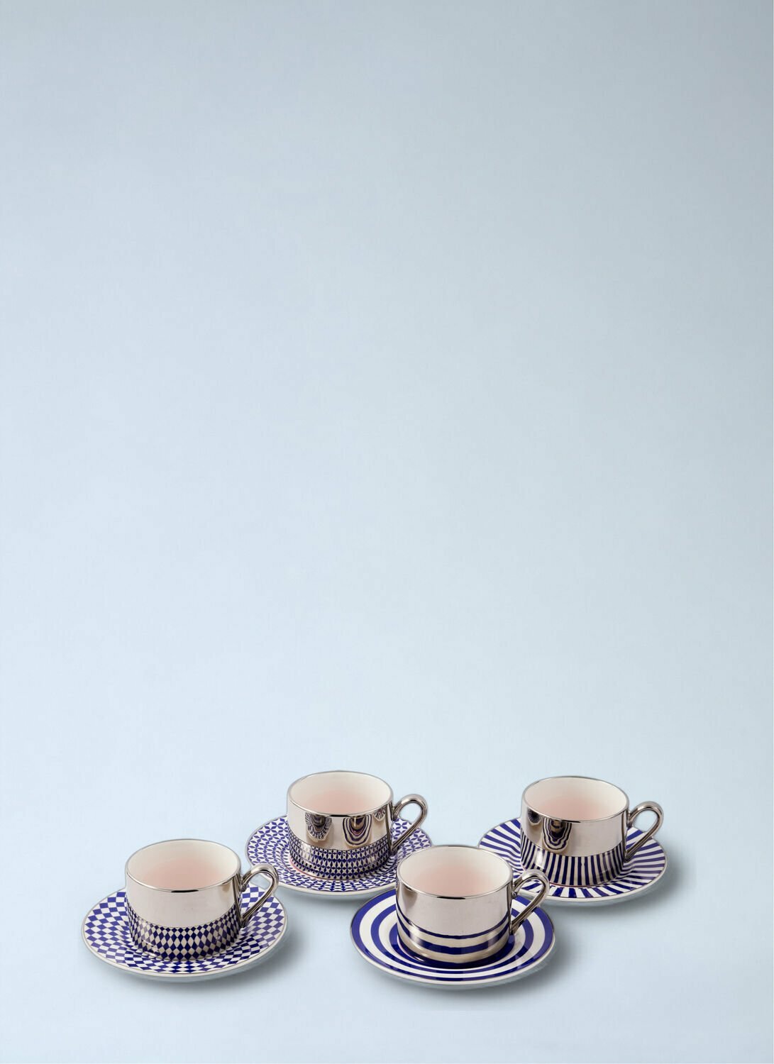 POLSPOTTEN Set Of Four Aunty Coffee Cups