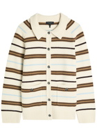 Rag & Bone Peggy Striped Wool Cardigan Stripe