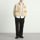 Foret Men's Flag Oxford Shirt in White