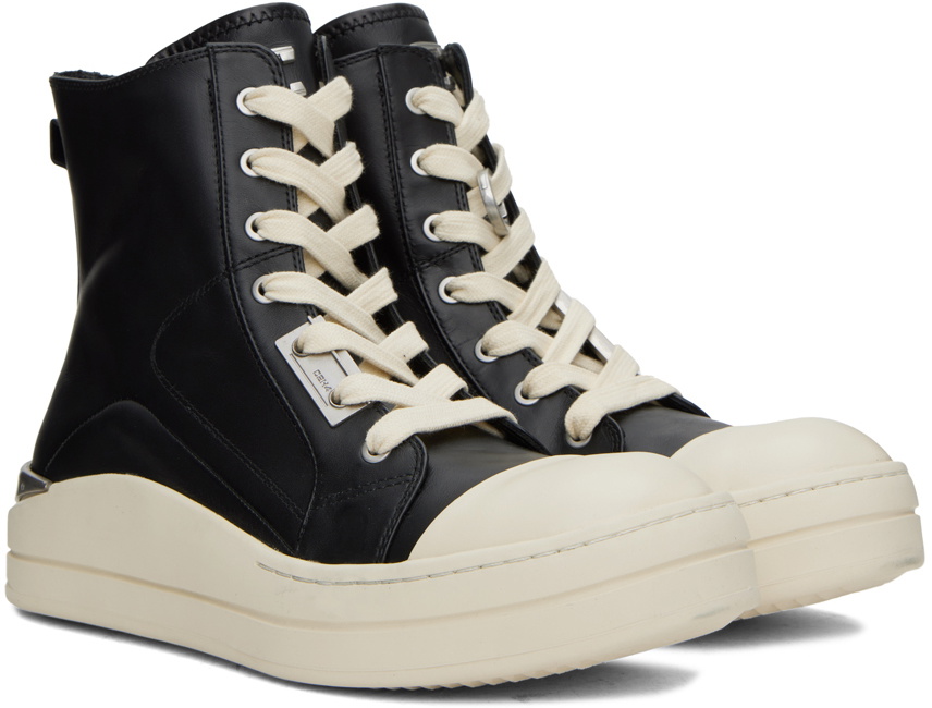 C2H4 Black Neutron High Alpha Sneakers C2H4