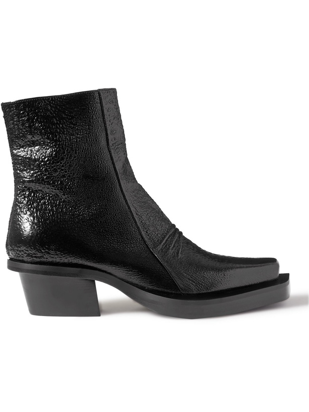 Photo: 1017 ALYX 9SM - Textured-Leather Boots - Black - EU 41