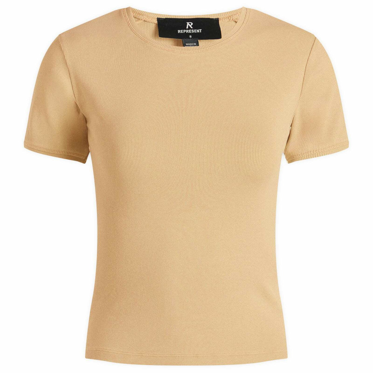 Represent Women's Initial Baby T-Shirt in Iced Coffee