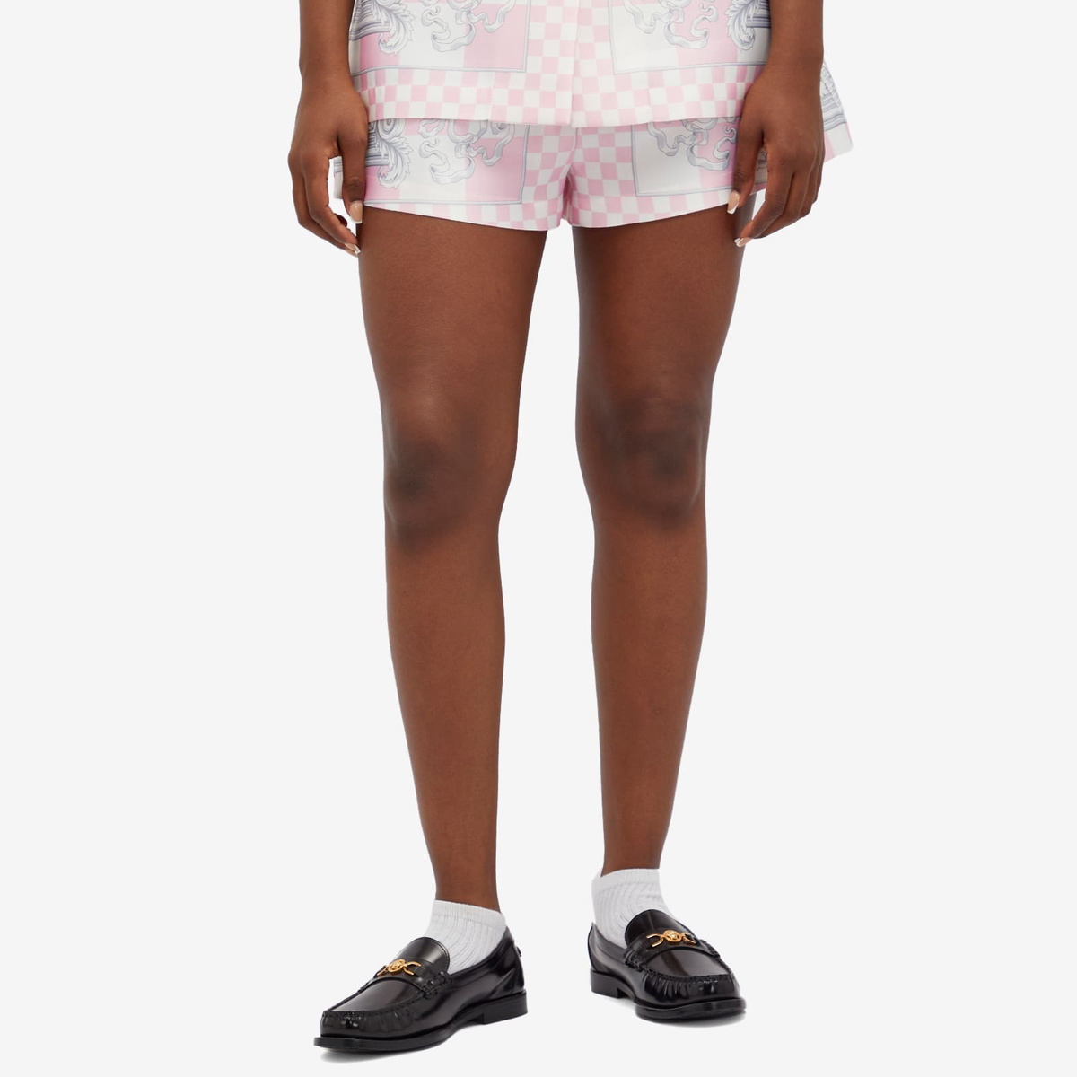 Pastel pink shorts hotsell