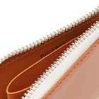 DIGAWEL Men's Zip Wallet in Camel