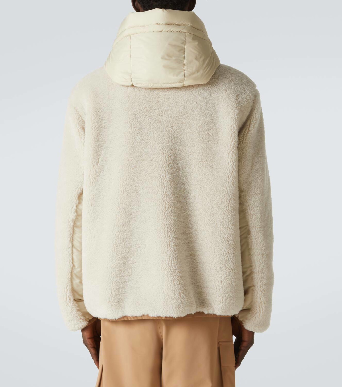 Moncler Grenoble Wengi reversible faux shearling down jacket