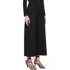 Stella McCartney Black Compact Knit Trousers