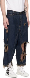 Vivienne Westwood Navy Macca Jeans