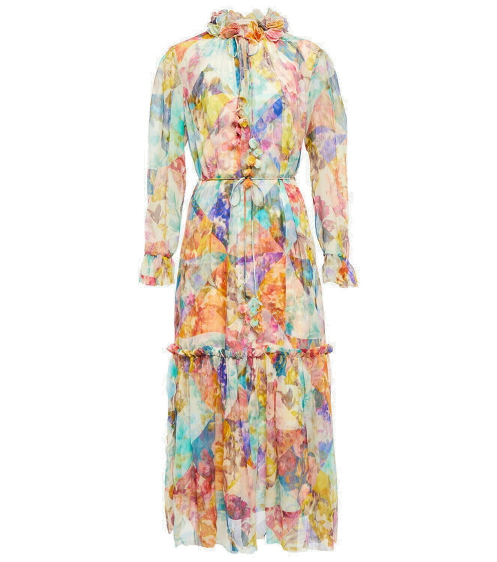 Photo: Zimmermann - High Tide floral silk midi dress