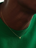 Mateo - Suspended Cross 14-Karat Gold Pendant Necklace