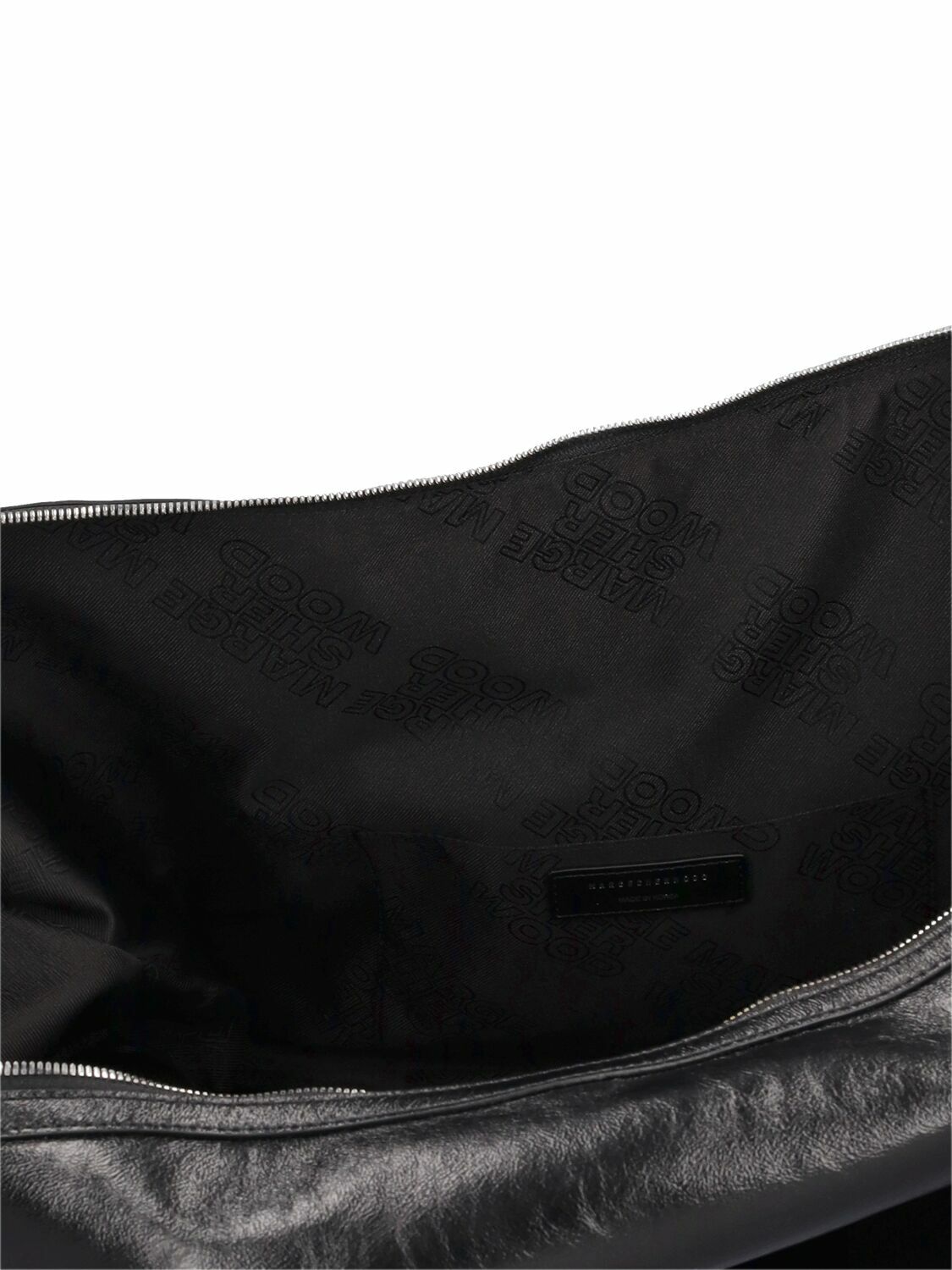 ☆MARGE SHERWOOD☆ LEATHER SYMBOL BELTblack nubuck Marge Sherwood Belted Mini Hobo Bag - Glossy Black | eBay