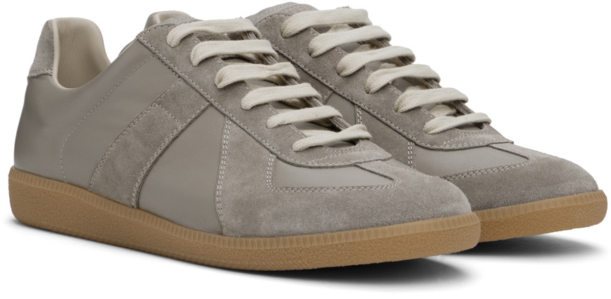 スニーカー MAISON MARGIELA GREY AND WHITE REPLICA SNEAKERS Maison Margiela Grey and white Replica sneakers | TheDoubleF