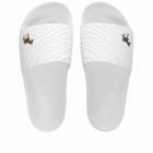 Paul Smith Men's Summit Zebra Pool Slide in White