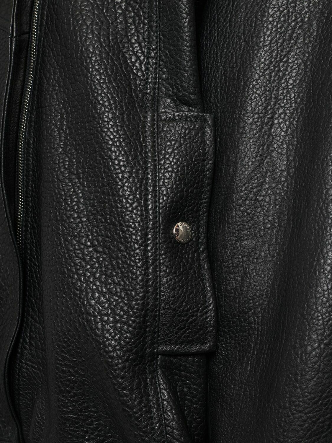 Dolce & Gabbana Multicolor Hooded Leather DG King Men Biker Jacket main image 1