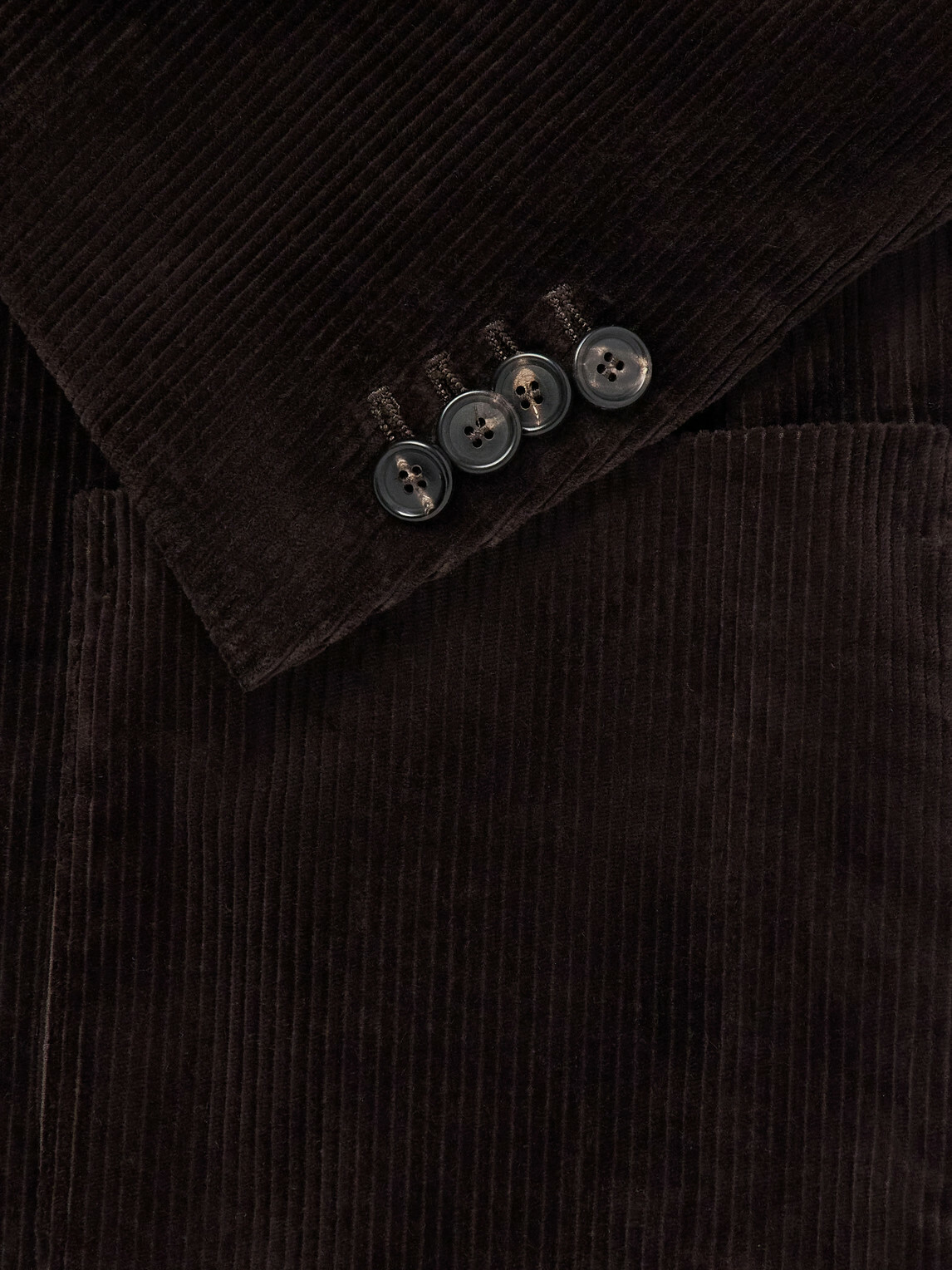 De Petrillo - Forcella Cotton-Blend Corduroy Suit Jacket - Brown