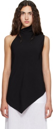 Belle Anna Black Well Top