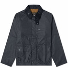 Barbour Men's Utility Spey Wax Jacket in Navy