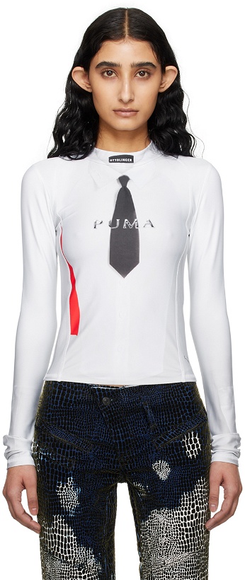 Photo: Ottolinger White PUMA Edition Long Sleeve T-Shirt