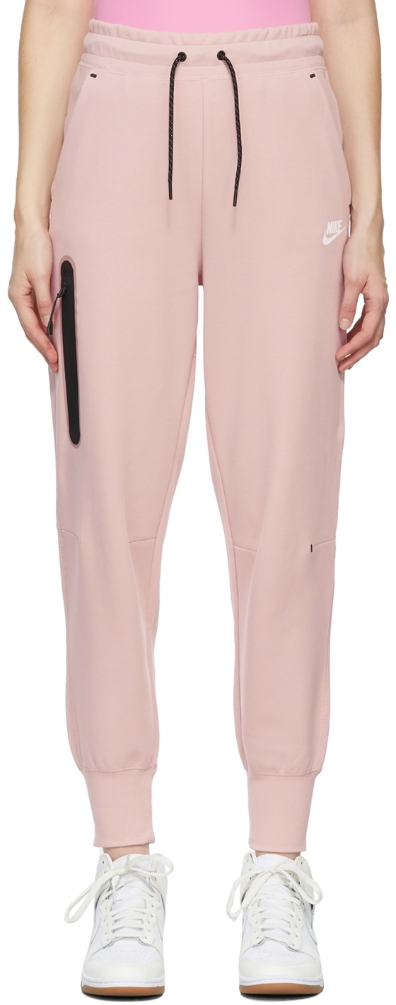 Nike Pink Sportswear Tech Fleece Lounge Pants